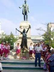 Centenario de una estatua de Marti en Matanzas Cuba